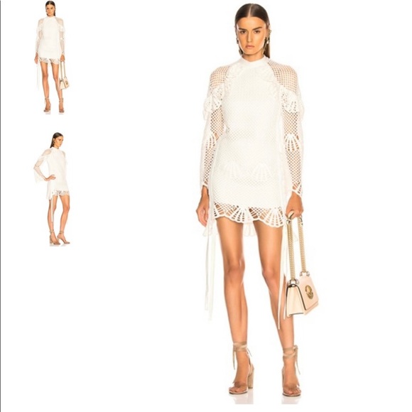 Self Portrait Crochet Dress - Picture 7 of 7